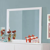 LENNART II White Mirror Half Price Furniture