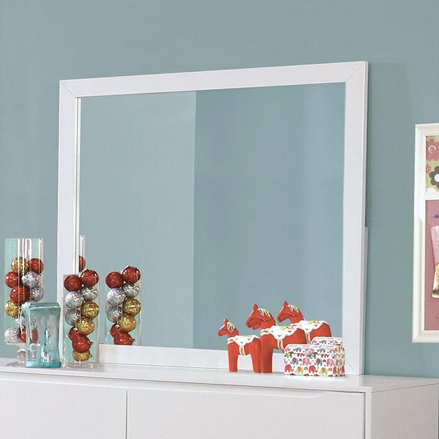 LENNART II White Mirror Half Price Furniture