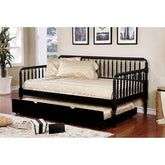 Linda Black Twin Daybed Half Price Furniture