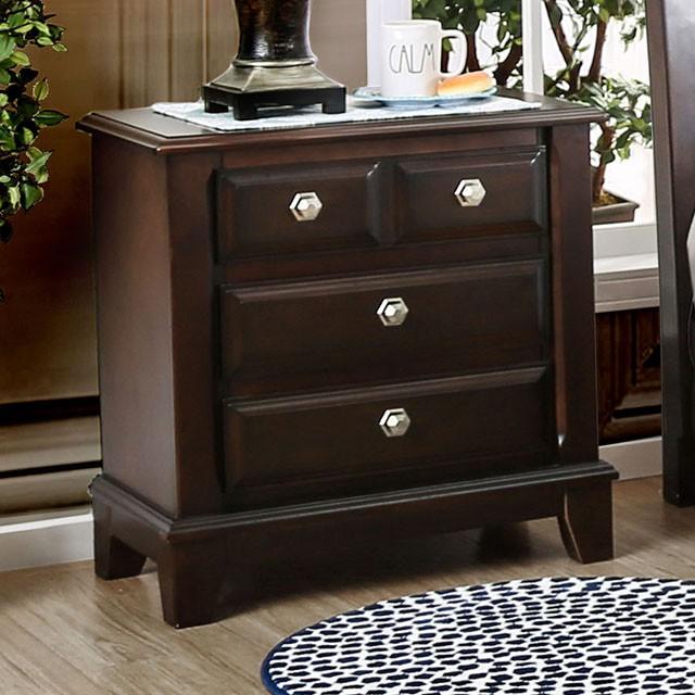 Litchville Brown Cherry Night Stand Half Price Furniture