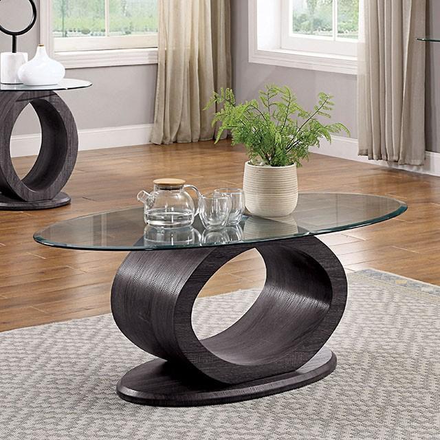 Lodia Gray Coffee Table Half Price Furniture