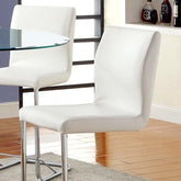 LODIA II White Counter Ht. Chair Half Price Furniture