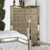 LORAINE Champagne Chest Half Price Furniture