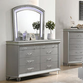 MADDIE Dresser, Silver Half Price Furniture