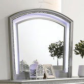 MADDIE Mirror, Silver Half Price Furniture