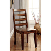 MADDISON Tobacco Oak Side Chair (2/CTN) Half Price Furniture