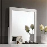 MAGDEBURG Mirror, White Half Price Furniture