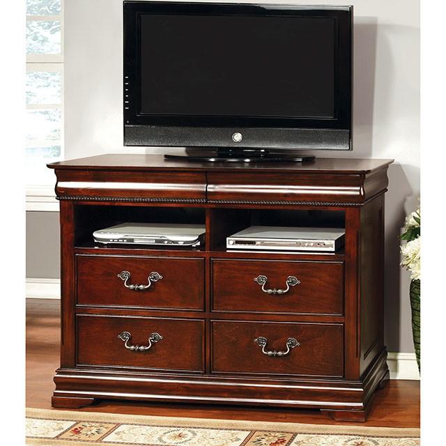 Mandura Cherry Media Chest Half Price Furniture