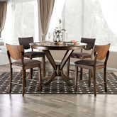 MARINA Counter Ht. Round Dining Table Half Price Furniture