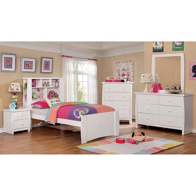 Marlee White Night Stand Half Price Furniture