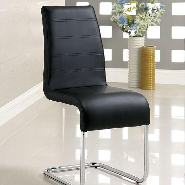 Mauna Black Side Chair Half Price Furniture