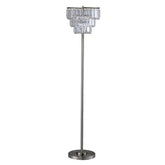 Meg Clear Floor Lamp Half Price Furniture