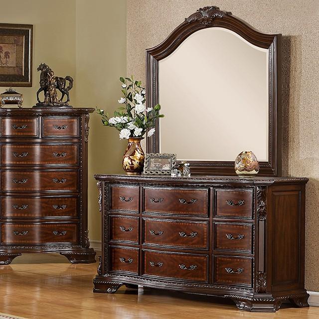 Monte Vista I Brown Cherry Dresser Half Price Furniture