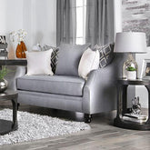 Nefyn Gray Love Seat Half Price Furniture