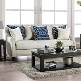 Nefyn Ivory Sofa Half Price Furniture