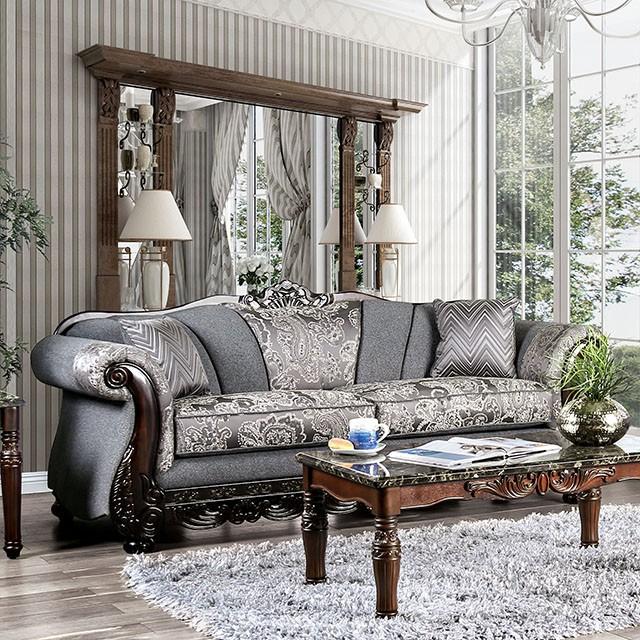 Newdale Gray Sofa Half Price Furniture