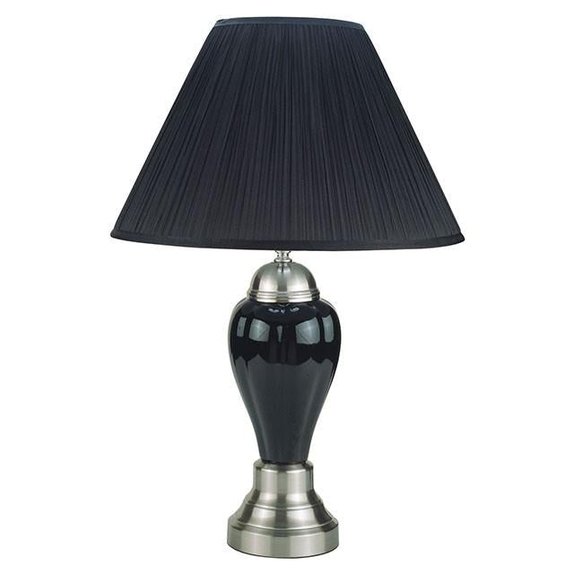 Niki Black Table Lamp (6/CTN) Half Price Furniture