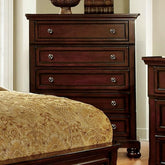 NORTHVILLE Dark Cherry Chest Half Price Furniture