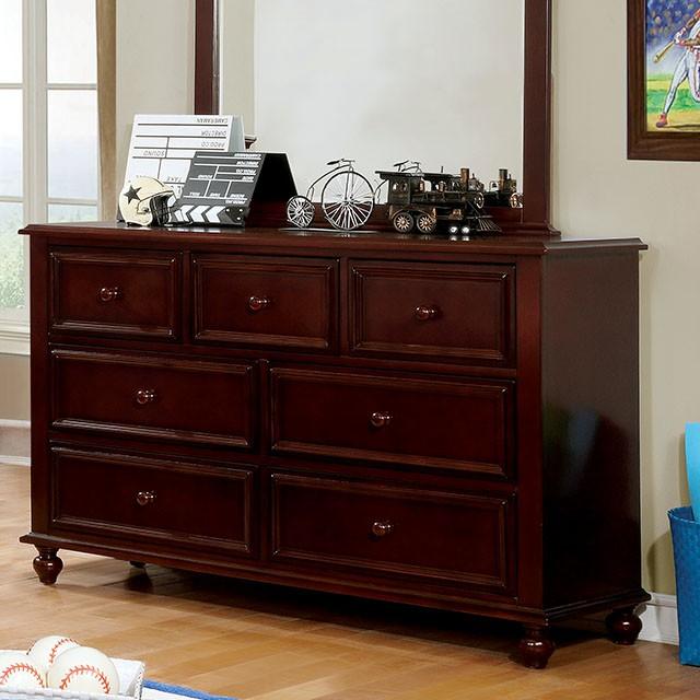 OLIVIA Dresser, Dark Walnut Half Price Furniture