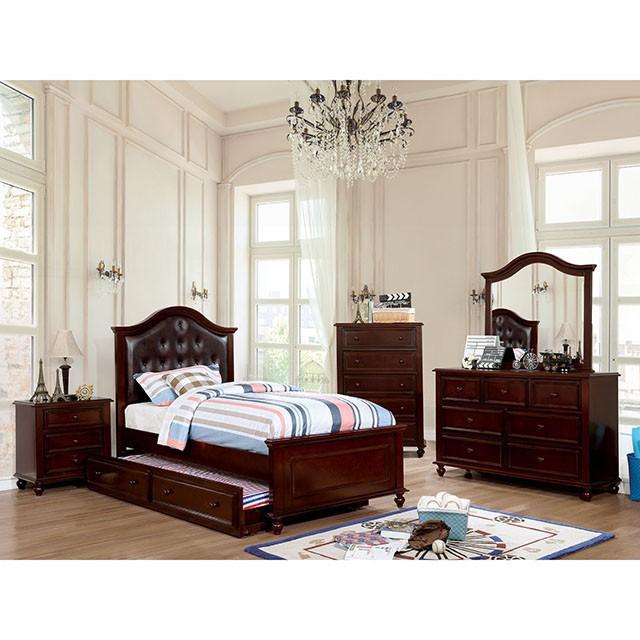 OLIVIA Trundle, Dark Walnut Half Price Furniture