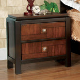 Patra Acacia/Walnut Night Stand Half Price Furniture