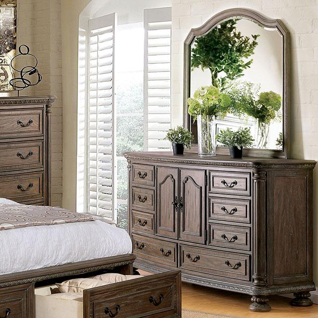 Persephone Rustic Natural Tone Dresser Half Price Furniture