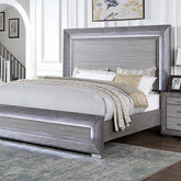 RAIDEN Queen Bed, Gray Half Price Furniture