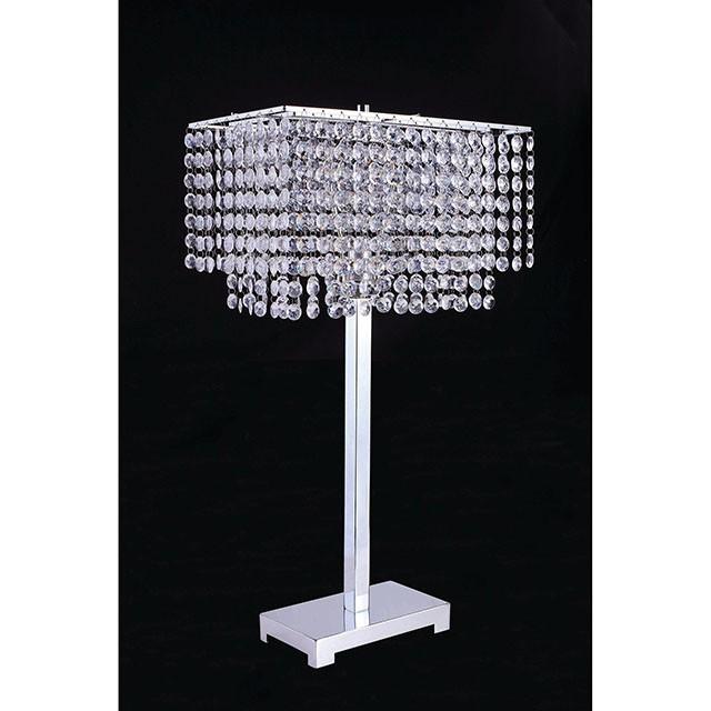 RENA Table Lamp, Hanging Crystal Half Price Furniture