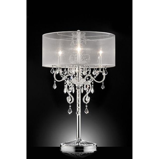 Rigel Silver 35"H Table Lamp Half Price Furniture