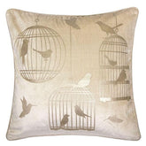 Rina Ivory 20" X 20" Pillow, Ivory Half Price Furniture