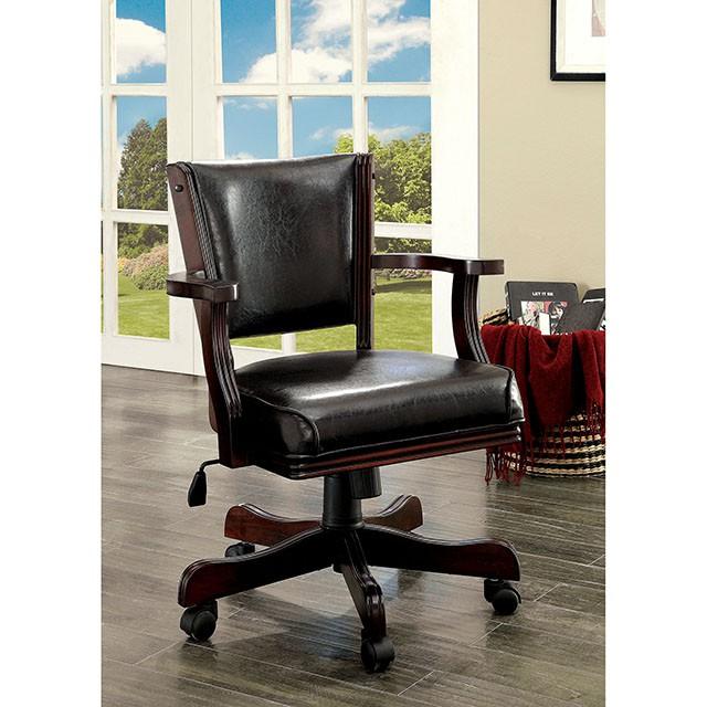 ROWAN Cherry Height-Adjustable Arm Chair Half Price Furniture