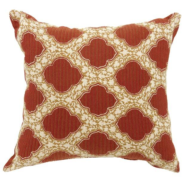 ROXY 18" X 18" Pillow, Red (2/CTN) Half Price Furniture