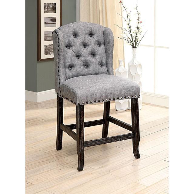 SANIA Counter Ht. Wingback Chair (2/CTN) - Barstool - Half Price Furniture