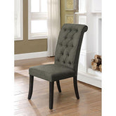 Sania III Gray/Antique Black Side Chair (2/CTN) Half Price Furniture