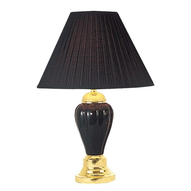 SCARLETT Black Table Lamp (6/CTN) Half Price Furniture