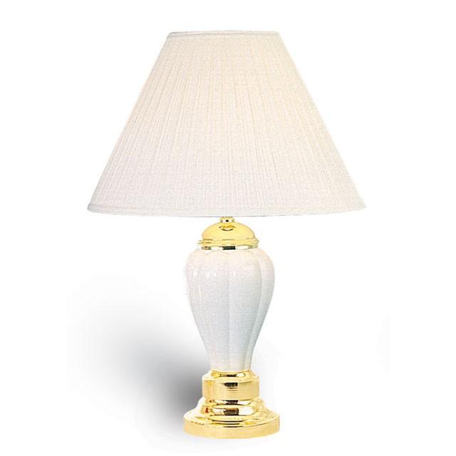 SCARLETT Ivory Table Lamp (6/CTN) Half Price Furniture