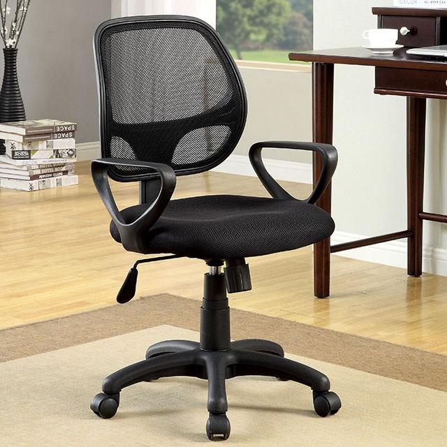 Sherman Black Office Chair Half Price Furniture