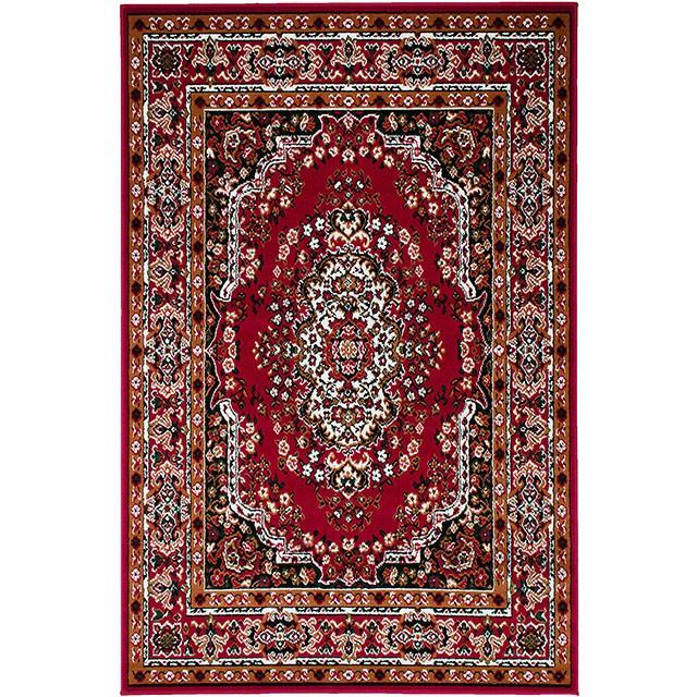 SHINTA Red 5' X 8' Area Rug Half Price Furniture