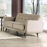 SIEGEN Loveseat, Beige Half Price Furniture