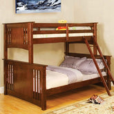 Spring Creek Oak Twin/Full Bunk Bed Half Price Furniture