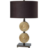 Suzy Light Caramel/Espresso 10"H Table Lamp (2/CTN) Half Price Furniture