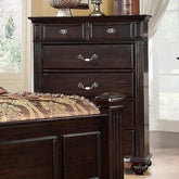 Syracuse Dark Walnut Chest Half Price Furniture