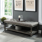 Tanya Gray Bench Half Price Furniture