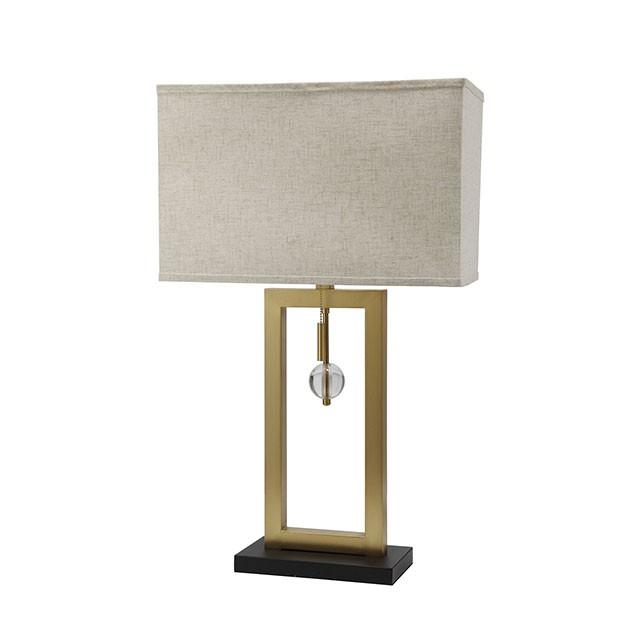 Tara Gold 9.5"H Table Lamp Half Price Furniture