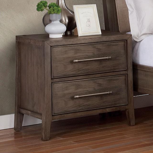 TAWANA Night Stand w/ USB Plug Half Price Furniture