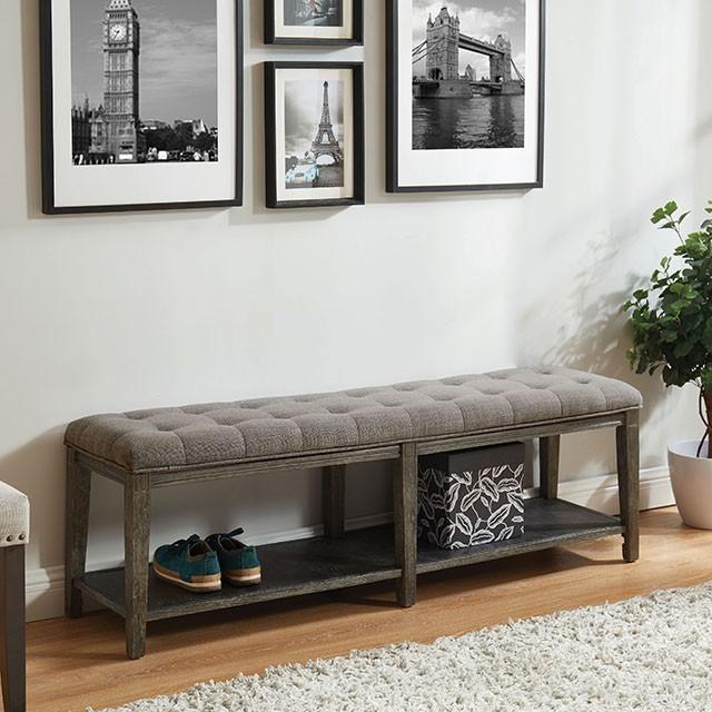 Tayah Gray Bench Half Price Furniture