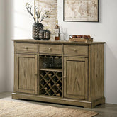 TEMPLEMORE Server, Light Brown Half Price Furniture