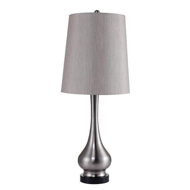 Teri Silver 13"H Table Lamp Half Price Furniture