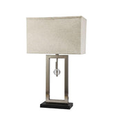 Terri Silver 9.5"H Table Lamp Half Price Furniture