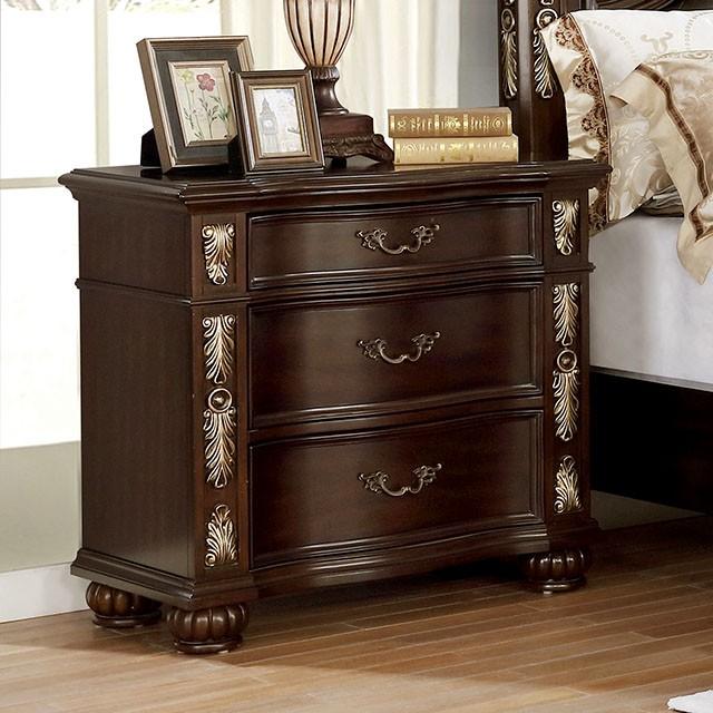 THEODOR Night Stand w/ USB Plug Half Price Furniture